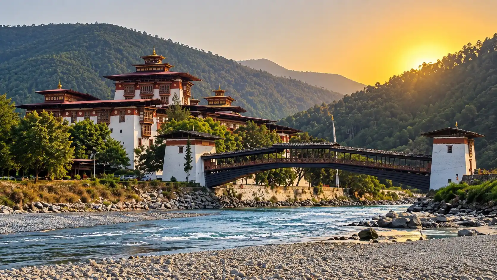 Essential Bhutan Tour 7 Nights 8 Days - Paro Tiger's Nest, Punakha Dzong & Thimphu Valley Road Journey